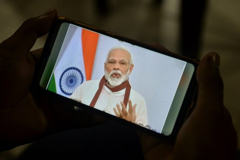 India PM announces relief package to boost virus-hit economy