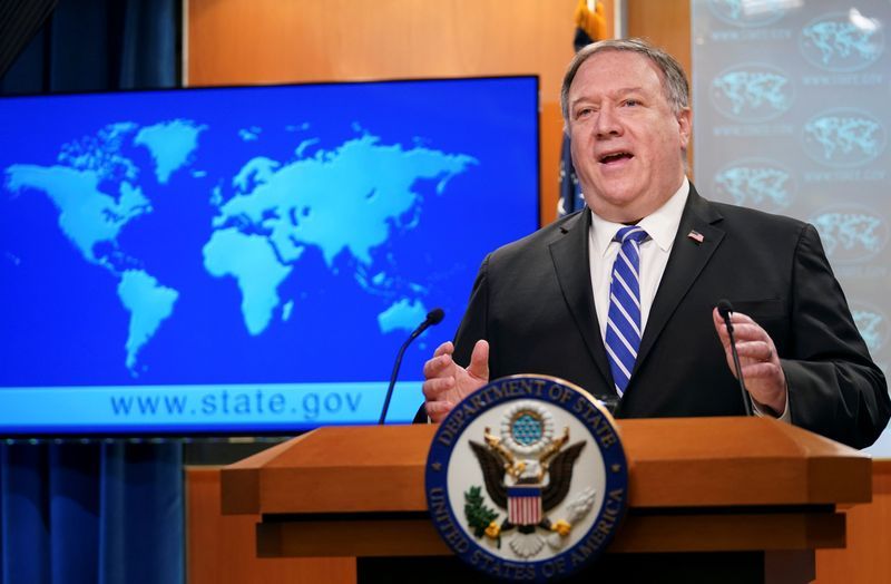 China says Pompeo's congratulations to Taiwan seriously damaged relations