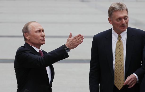 Vladimir Putin's 'highly trusted' spokesman in hospital with coronavirus
