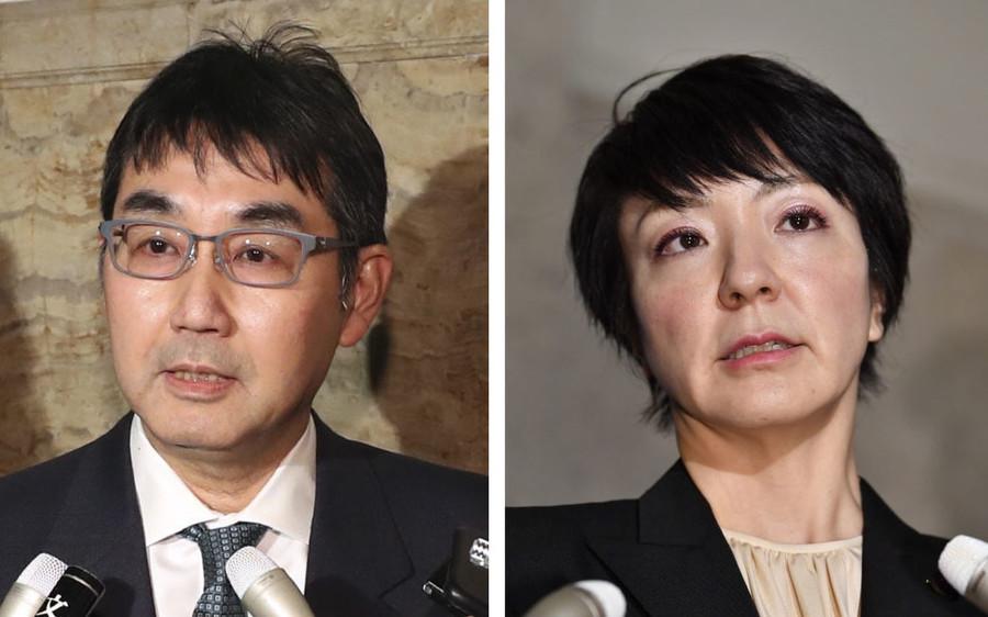 日本前法务大臣帮妻子买选票 行贿额达千万日元