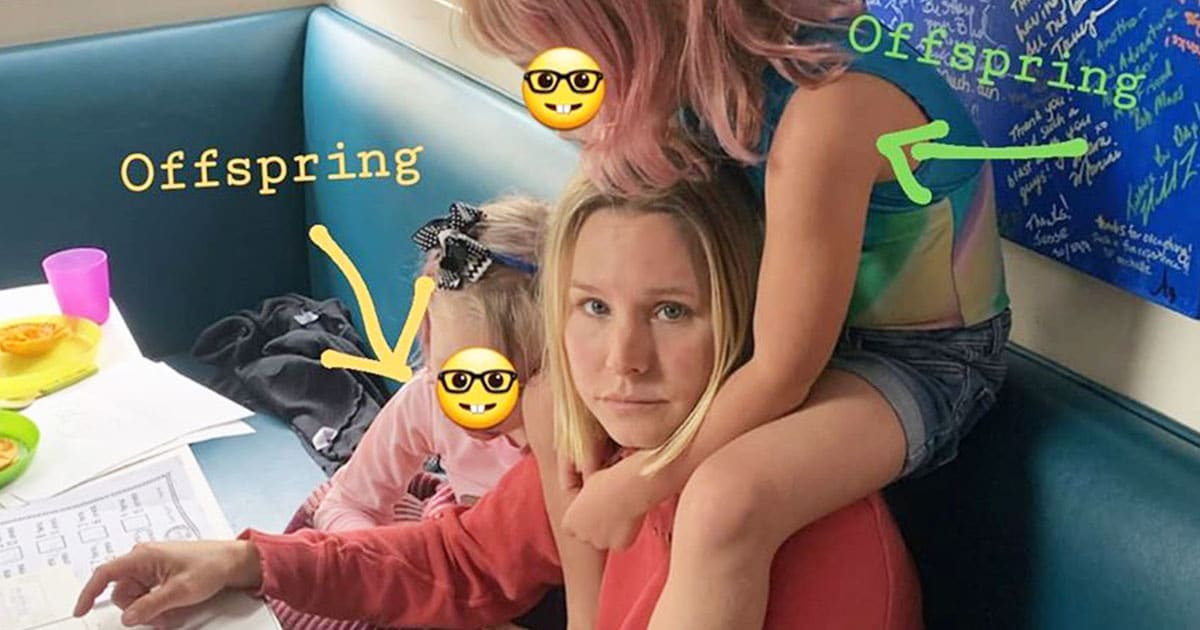 Kristen Bell’s Homeschool Post Is Too Relatable