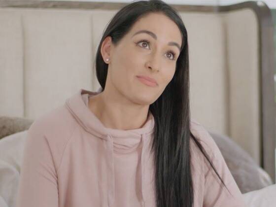 Watch Nikki Bella & Artem Chigvintsev Have Very Different Reactions to Her Pregnancy Test Results
