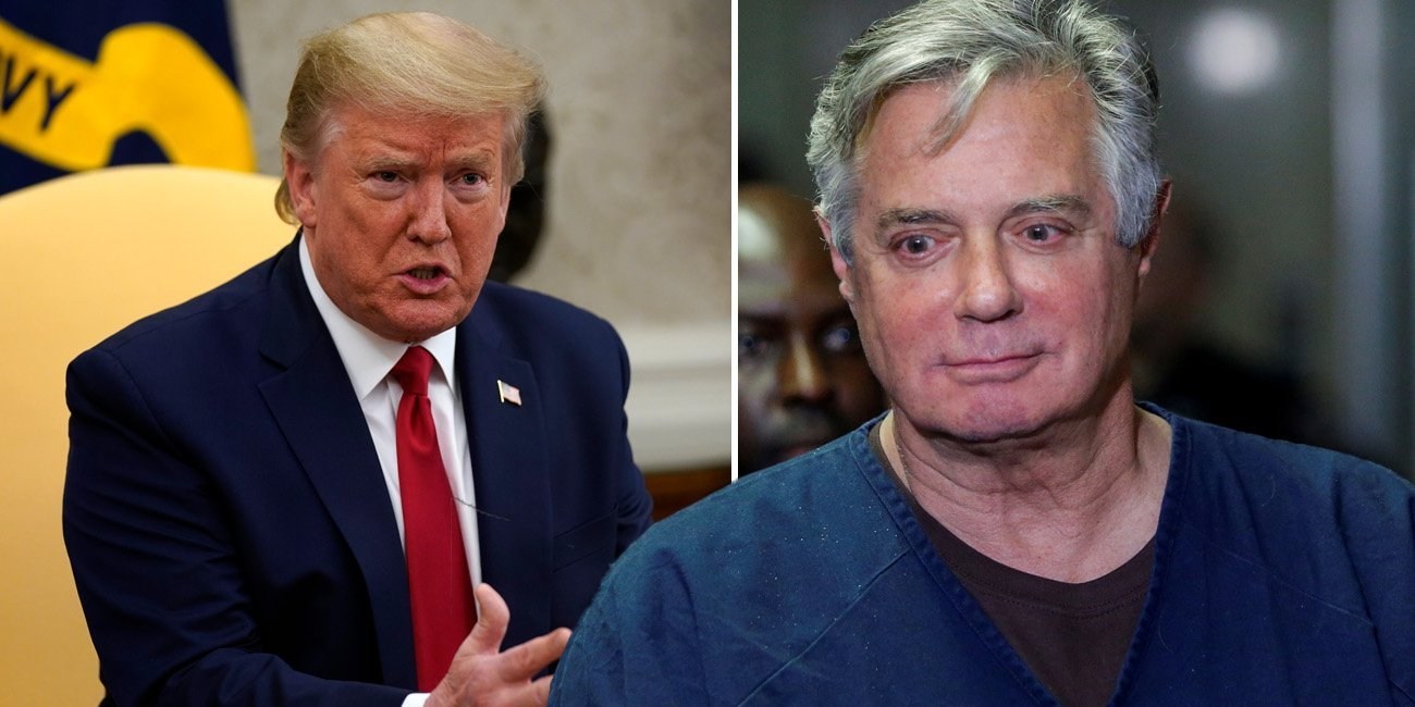 Donald Trump’s fraudster friend Paul Manafort gets out of jail early because of coronavirus