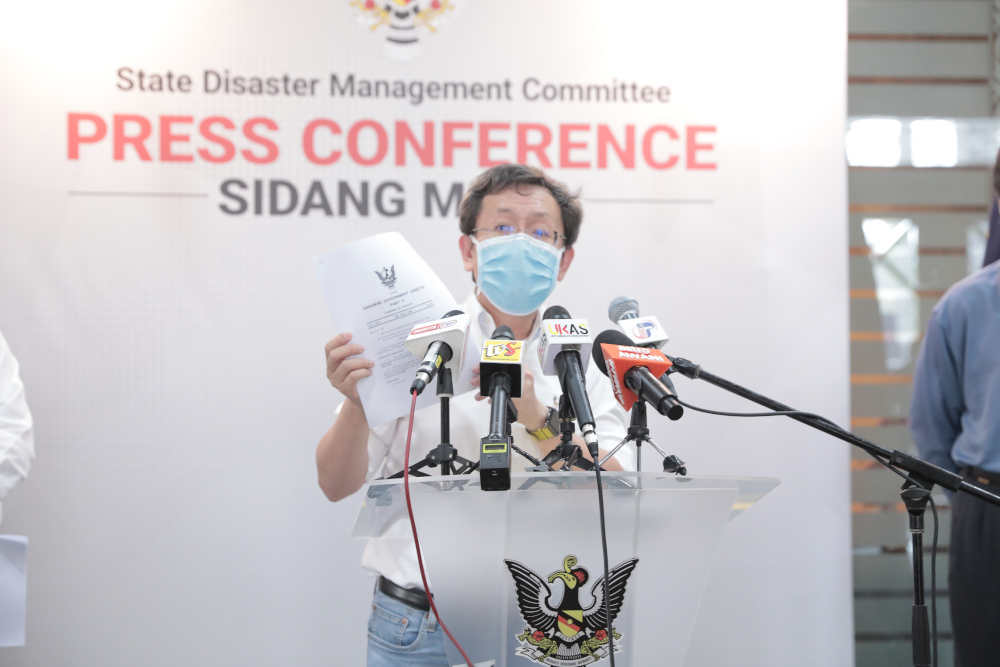 Dr Sim: All I want for Christmas is for Sarawakians to stay home to curb spread of Covid-19
