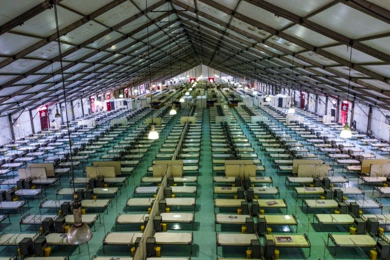 Bangladesh builds mega field hospital as virus outbreak worsens