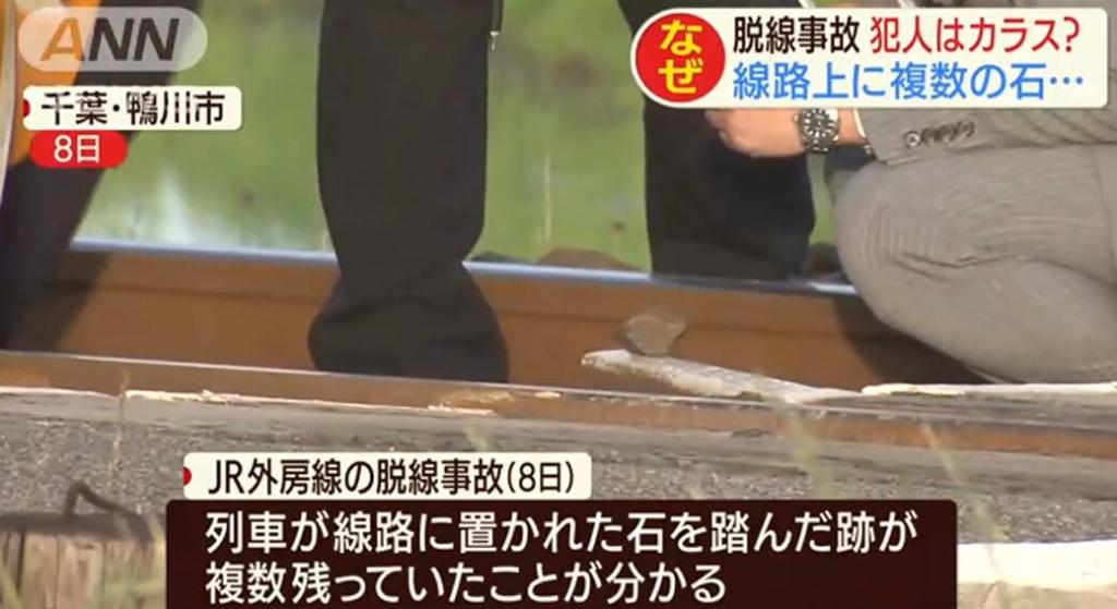 在铁轨放石块引发列车脱轨 日本小学生承认犯案：在做实验