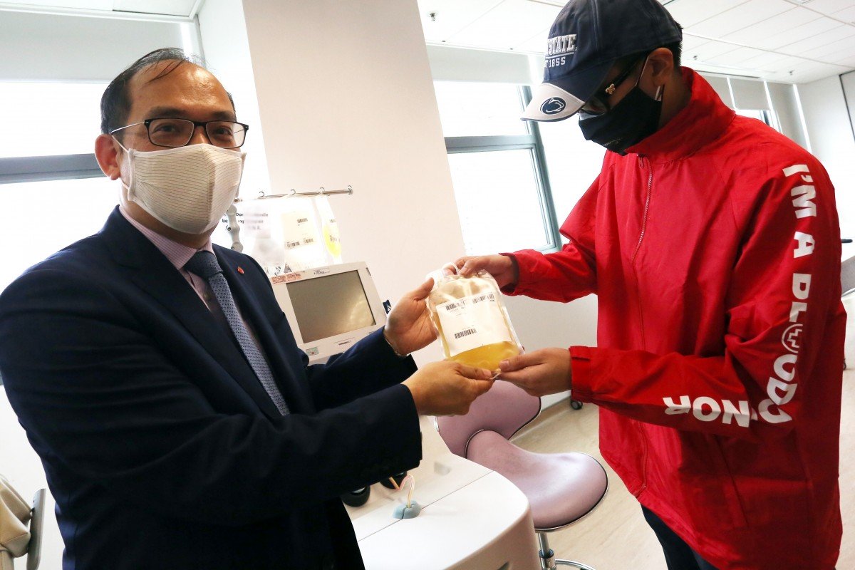 Coronavirus: call for Hong Kong Covid-19 survivors to donate plasma, which tests show kills infection