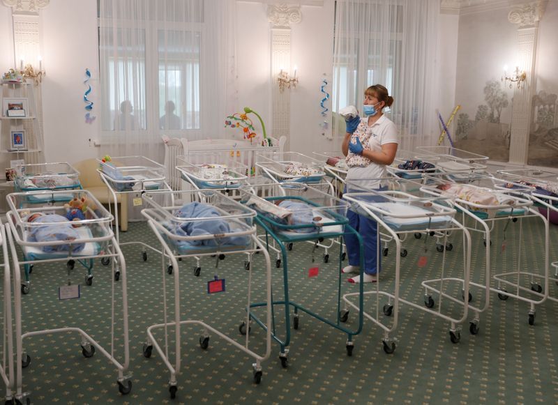 Ukrainian surrogate babies bound for u.S., Europe stranded by virus lockdown