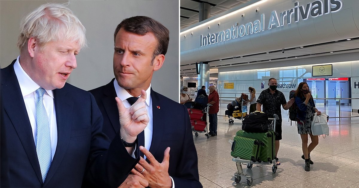 France no longer exempt from 14-day quarantine period when landing in UK