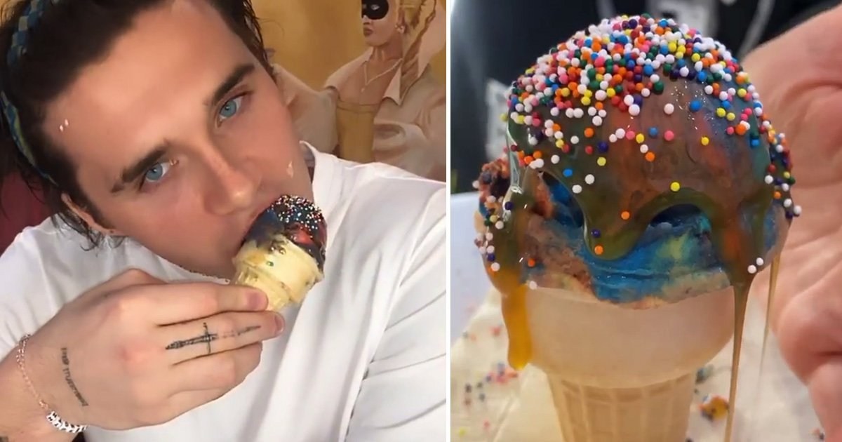Nicola Peltz dubs Brooklyn Beckham ‘so handsome it hurts’ as they get ice cream together