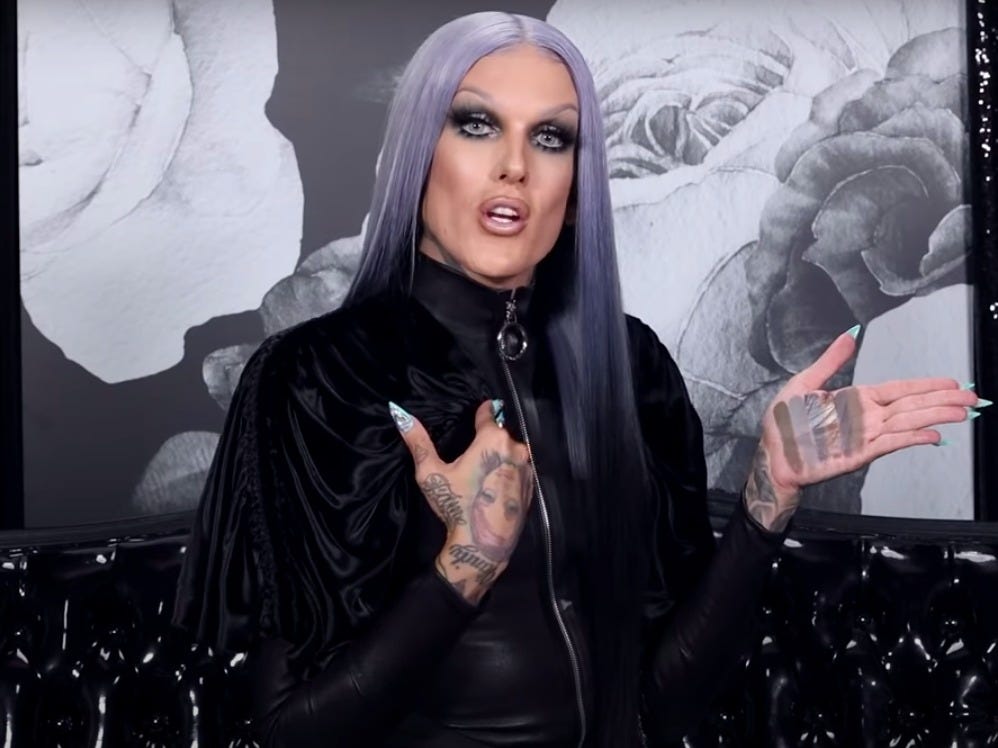 Jeffree Star had planned a career doing ‘makeup for dead people’ before he became famous on MySpace