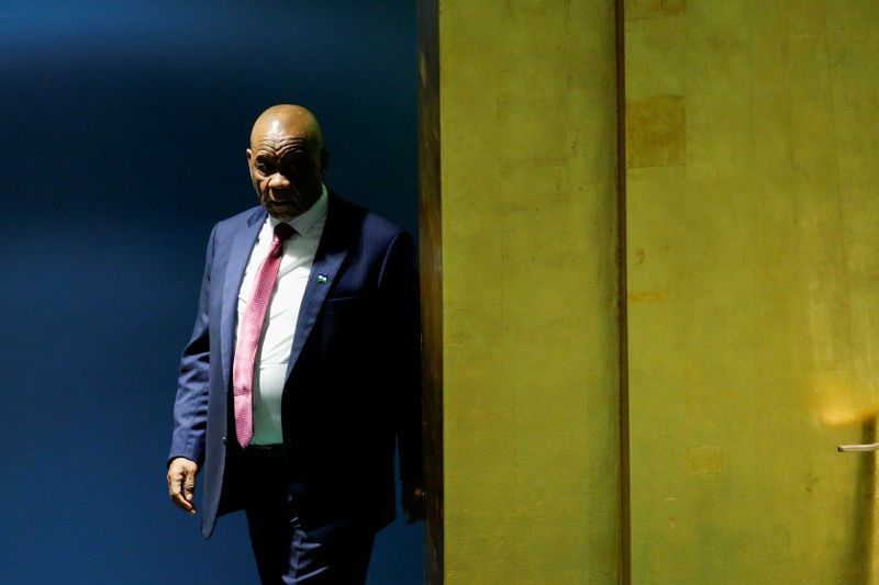 Lesotho PM thomas thabane resigns, soothing political crisis