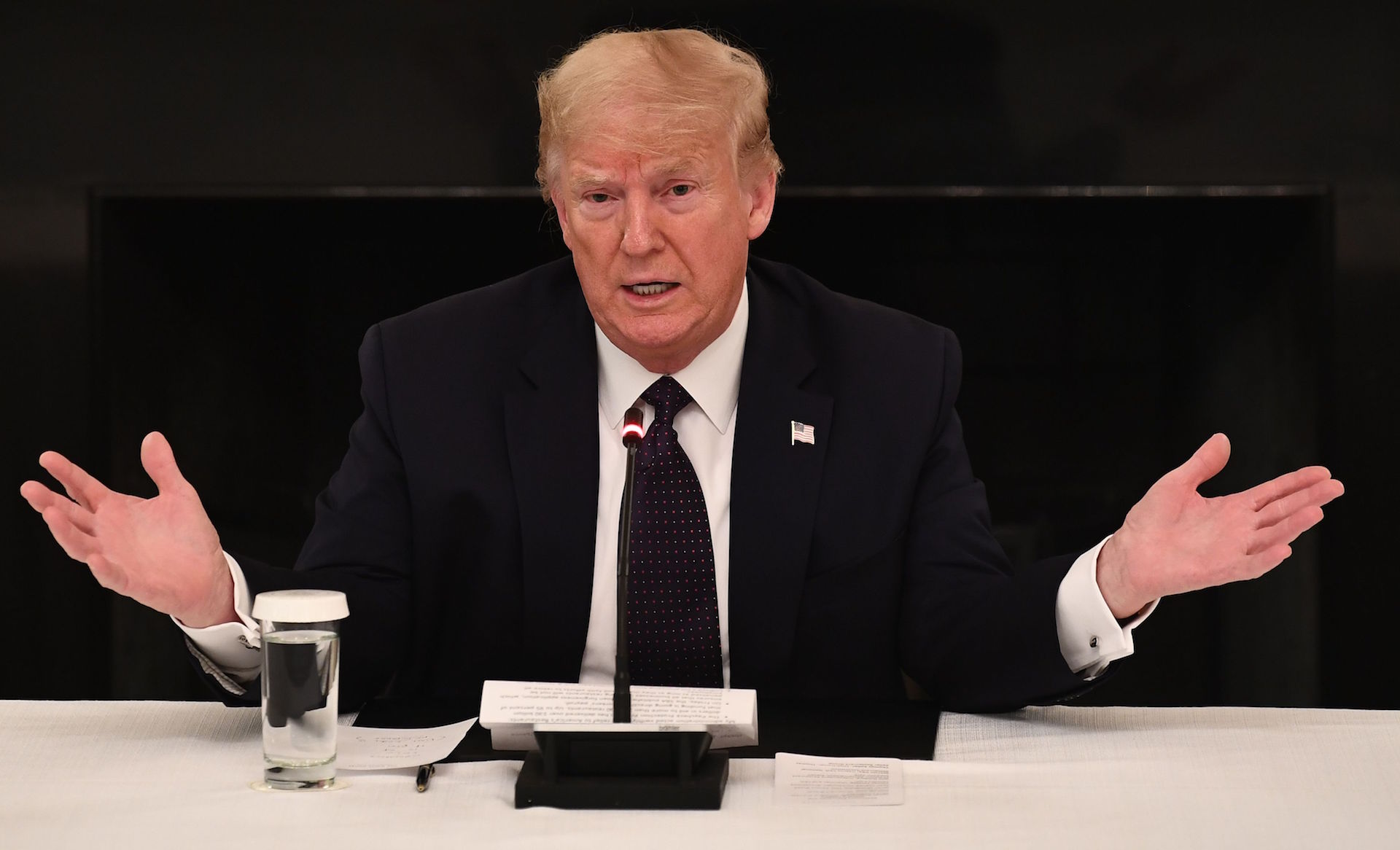 Trump Says He Has Been Taking Hydroxychloroquine for a 'Couple Weeks'