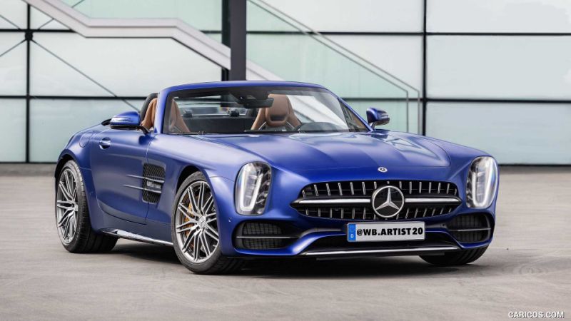 Mercedes 300SL reimagined as retro reboot on AMG GT platform
