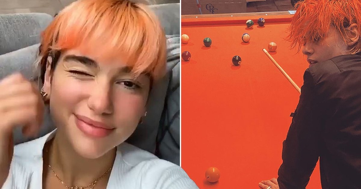 Orange hair is the latest lockdown trend – here’s how to get the look at home