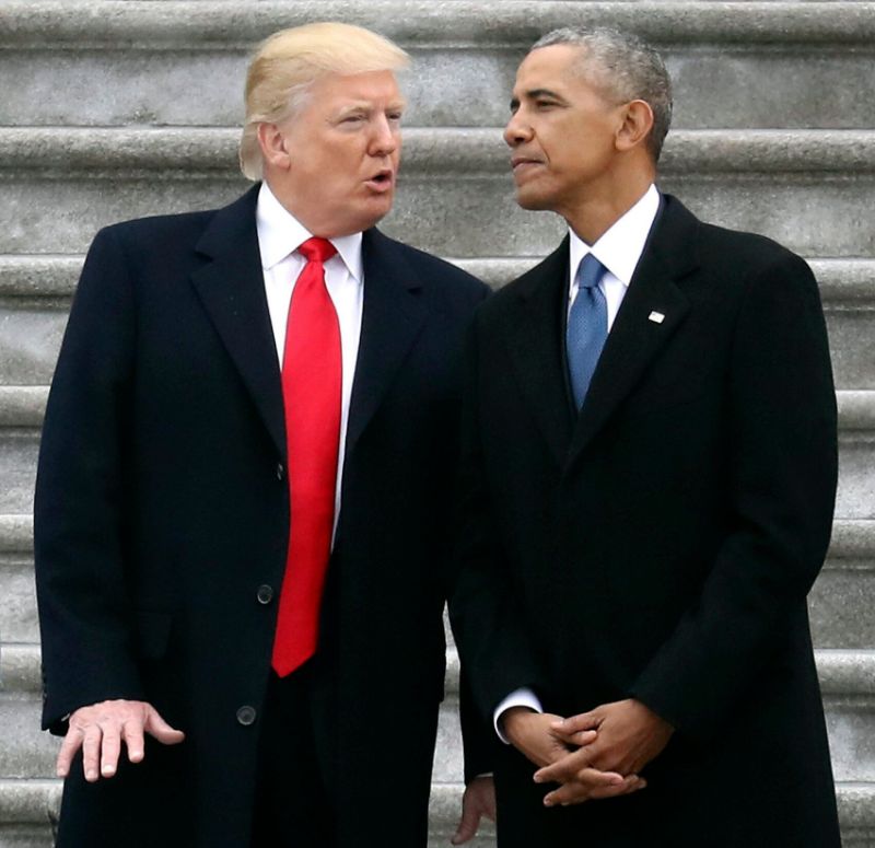 Obama photographer recalls 'class' of previous presidents with trump-trolling snap