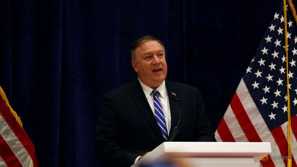 China says Pompeo 'blackmailing' Hong Kong government