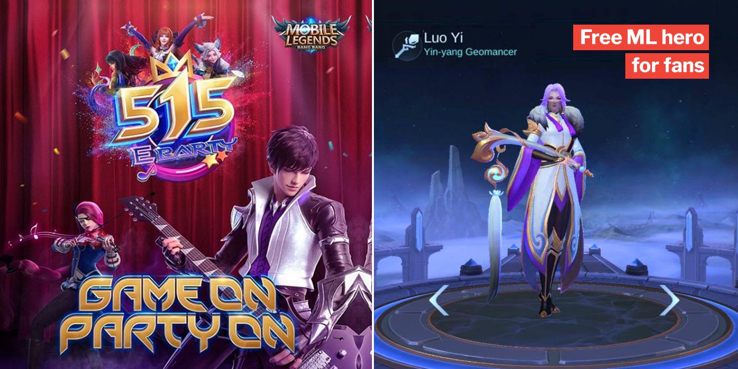 Mobile legends party went virtual this year with free hero giveaways & fan contests