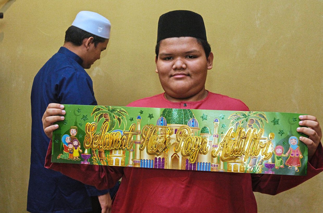 Recreating kampung festivities in her home in the city this Hari Raya