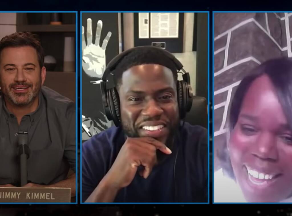 See Kevin Hart and Jimmy Kimmel's Heartwarming Surprise for a Nurse in Philadelphia