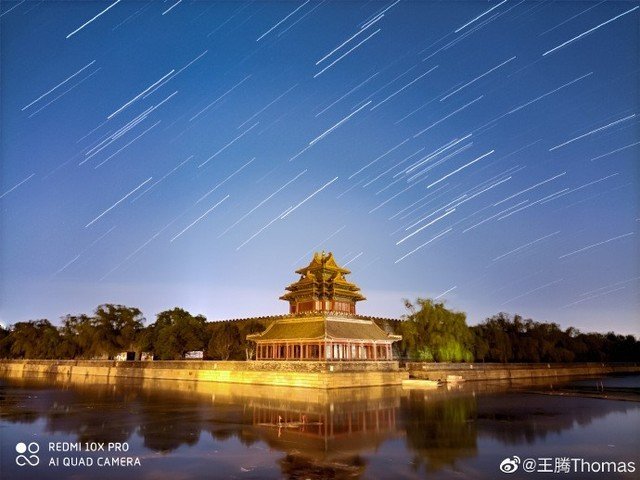 Redmi 10X 超美样张曝光 新机支持浪漫星轨模式