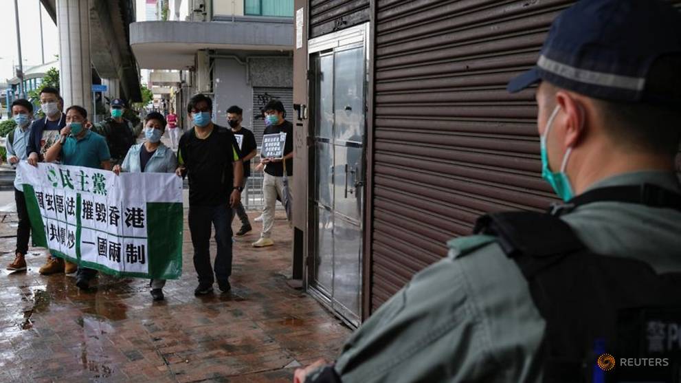 UK, Canada, Australia deeply concerned at China's security proposals for Hong Kong
