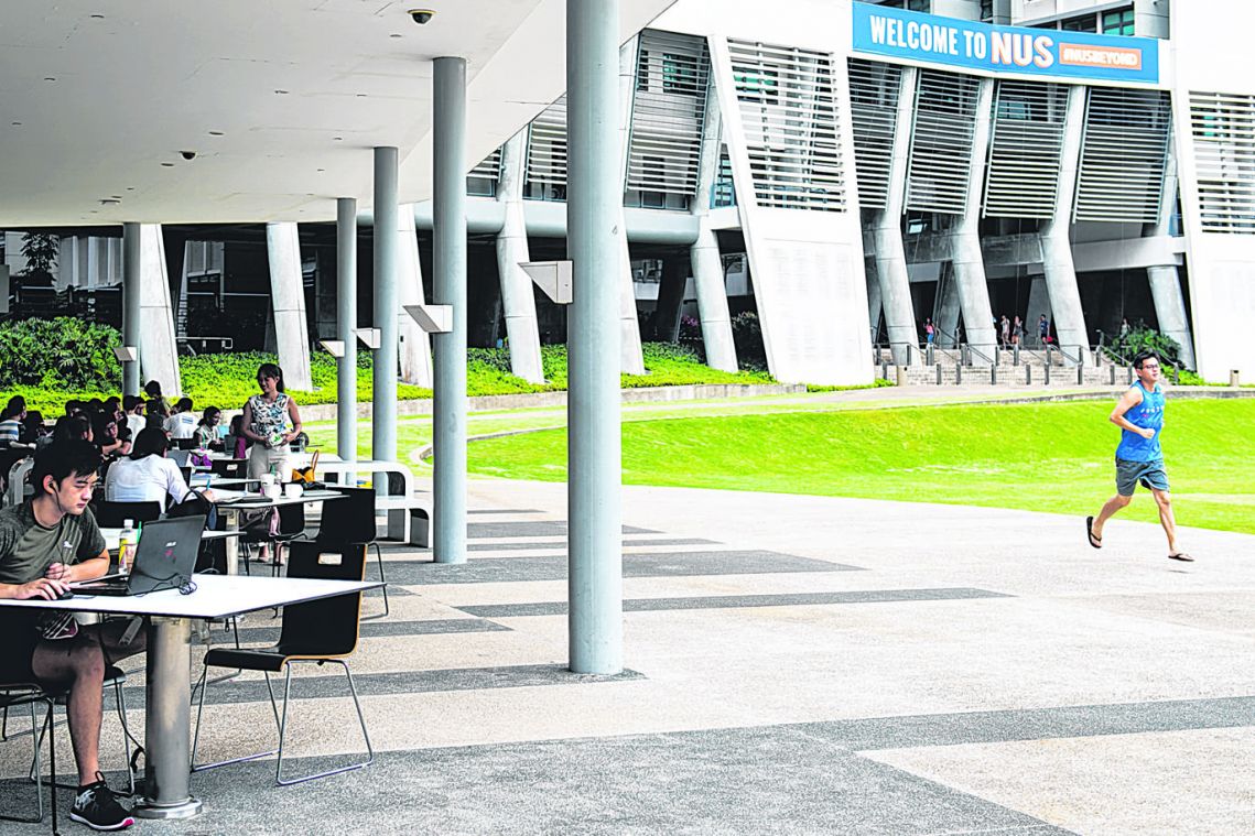 NUS plans to keep students within zones on campus
