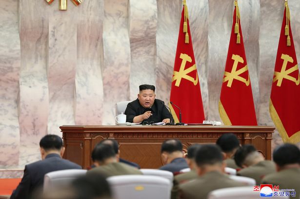 Kim Jong-un back as he appears for first time in three weeks at nuclear meeting