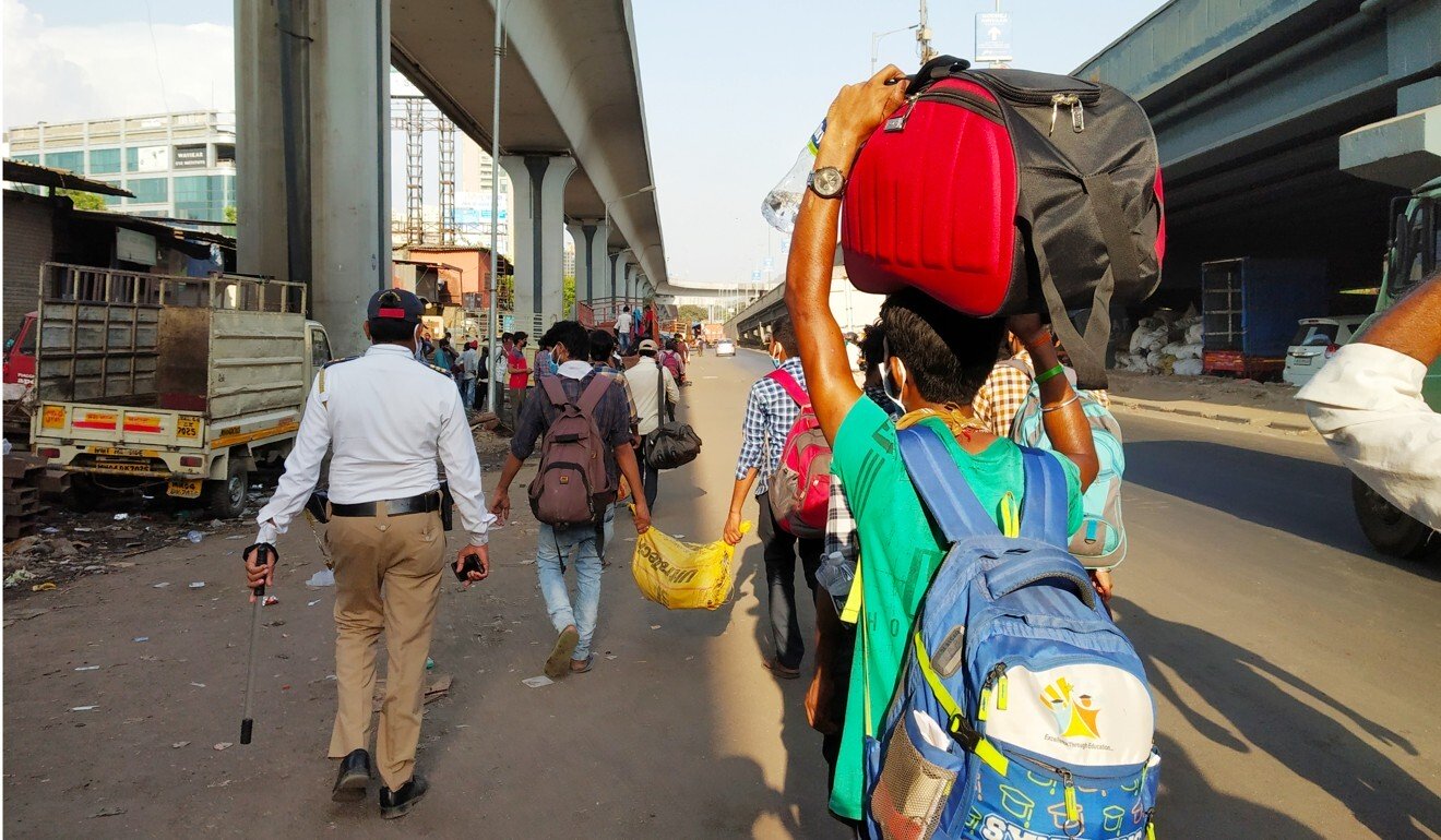 No money, no food and 2,000km from home: a journey facing millions in India’s migrant worker humanitarian crisis