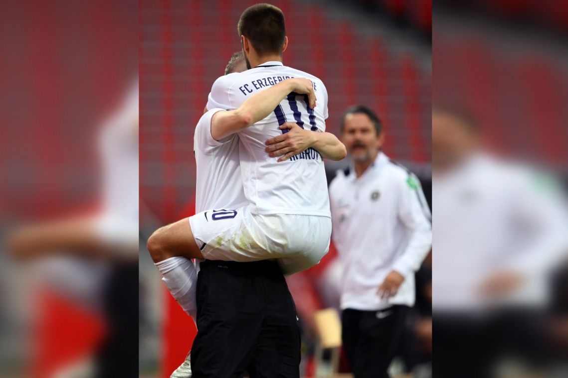 Football: Bundesliga player ignores coronavirus protocols to hug 'life-saver' manager