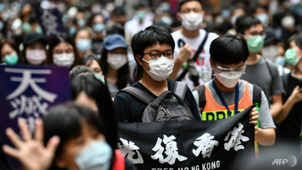 Hong Kong hit by fresh protest after China security proposal
