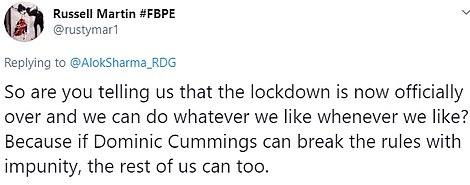 约翰逊助手违反居家令引众怒 英国民众扎堆出行：他能我们也能