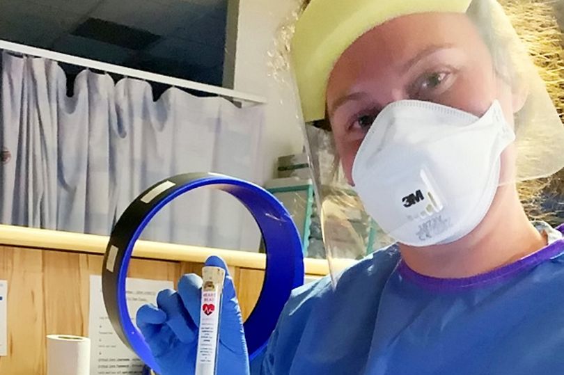 Heartbroken families of coronavirus victims gifted keepsake of relatives' heartbeats