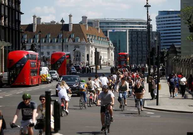 Brits flock to beaches to enjoy Bank Holiday sun amid fears lockdown could collapse