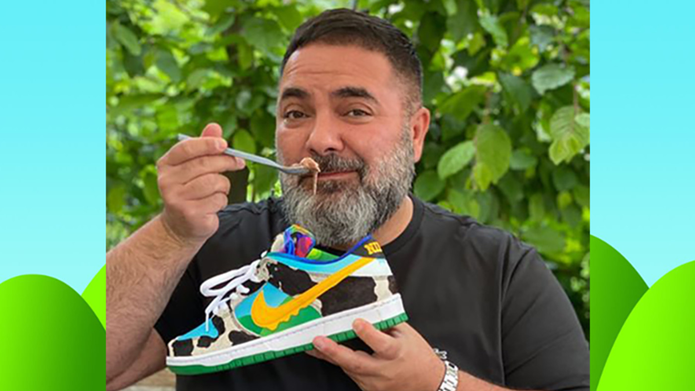 Sneaker OG Defends Eating Ice Cream Out of His Ben & Jerry’s Dunks