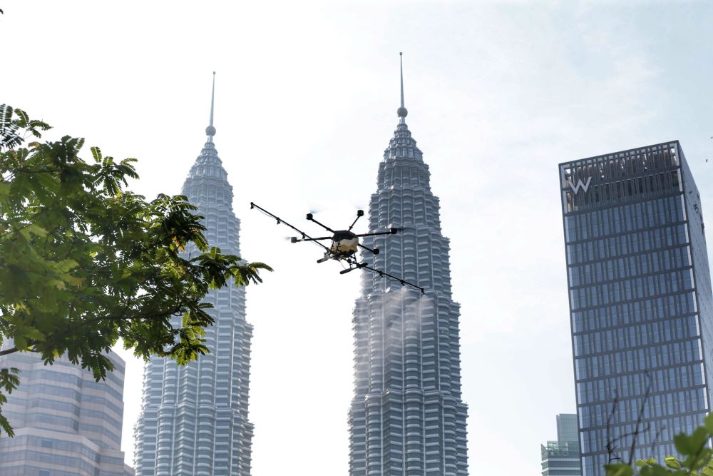 Public must obtain CAAM clearance to fly drones during CMCO, says senior minister