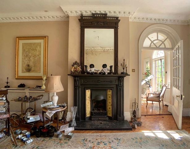Six arrested on suspicion of burglary at mansion of tycoon owner left 'frozen in time'