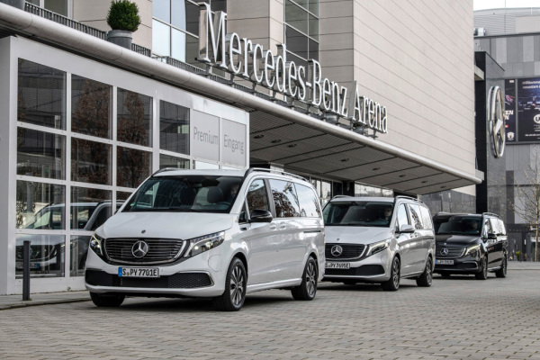 Mercedes-Benz launches sales of its premium all-electric EQV van