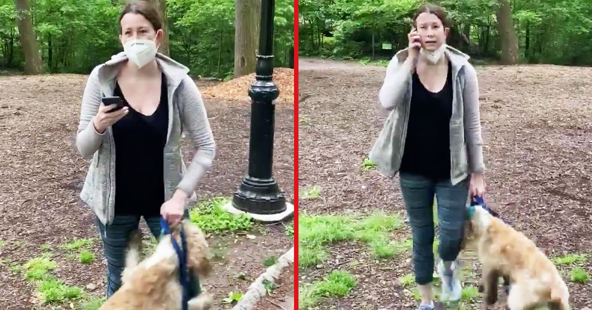 White Woman Calls Police On Black Man After He Asks Her To Leash Her Dog