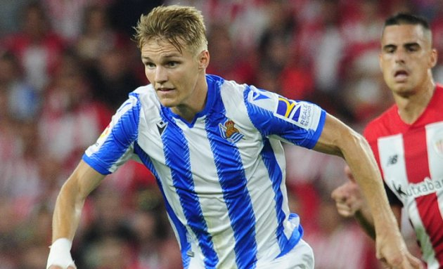 Real Madrid willing to include Odegaard in bid for Man Utd star Pogba