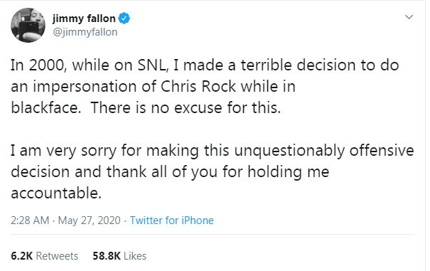 Jimmy Fallon Says Sorry For 2000 Blackface Skit Impersonating Chris Rock (VIRAL VIDEO)