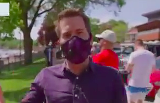 MSNBC’s Cal Perry Called Out People on Air for Not Wearing Masks — and It Didn’t Go Well