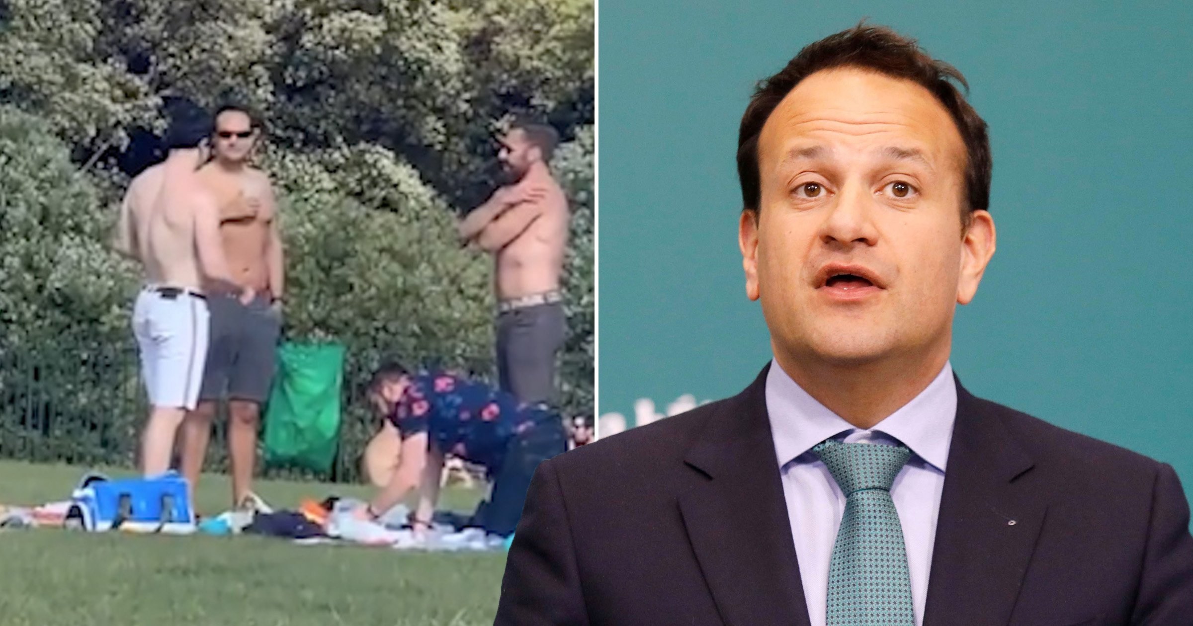 Irish PM denies lockdown breach after topless picnic in park with friends