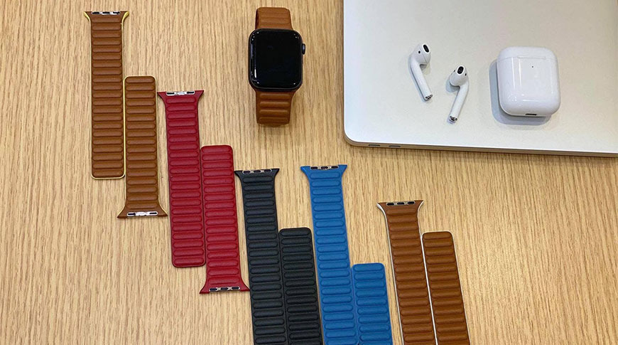 Photos of supposed redesigned Leather Loop Apple Watch band surface online
