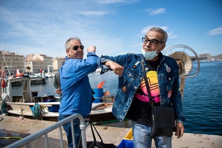 Mediterranean sorrow as virus upends greeting rituals