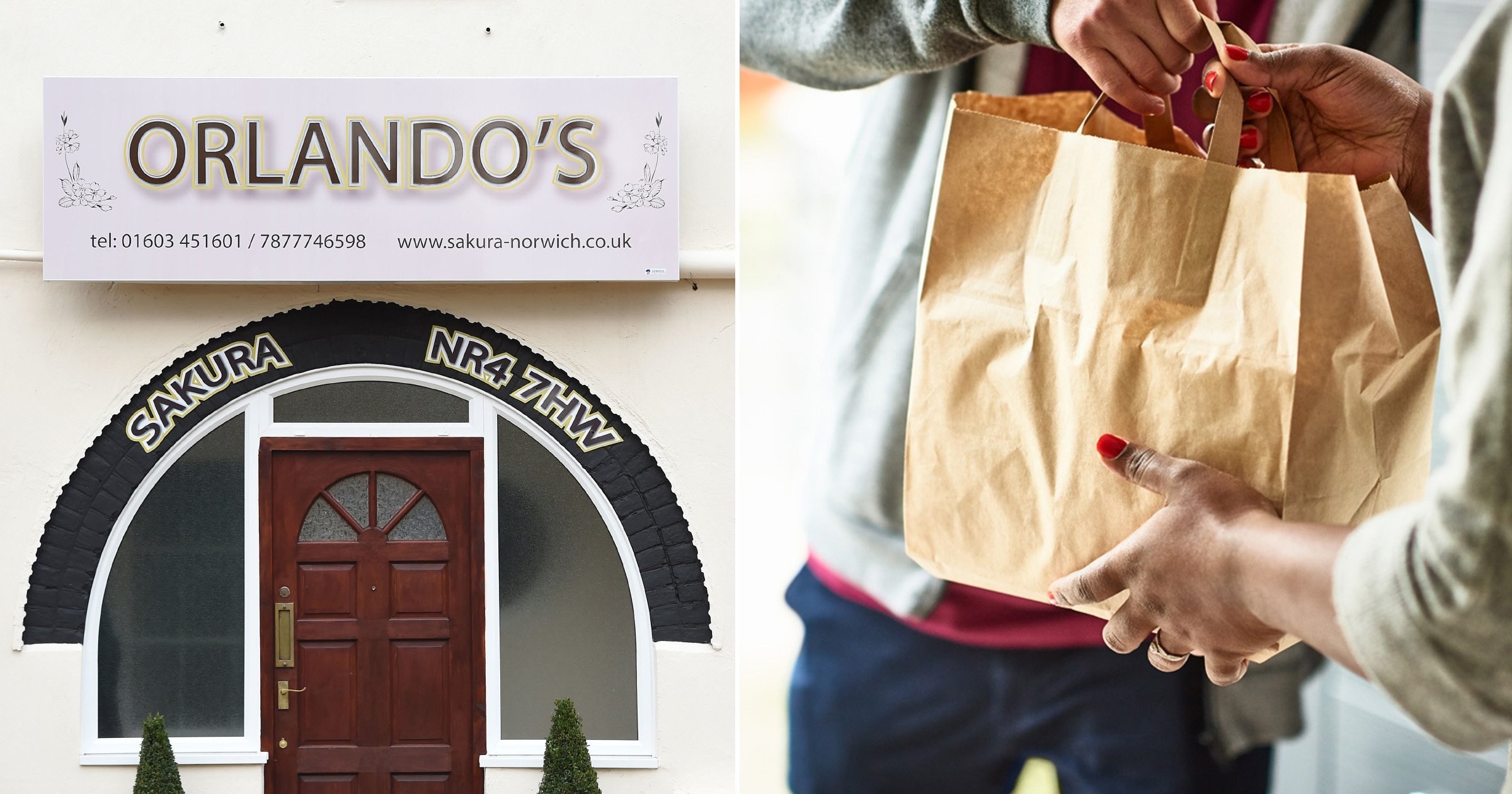 Man denies ‘running restaurant’ from home despite sign above front door