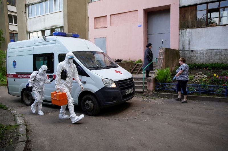 Russia reports 181 new coronavirus deaths, down from Friday's record high