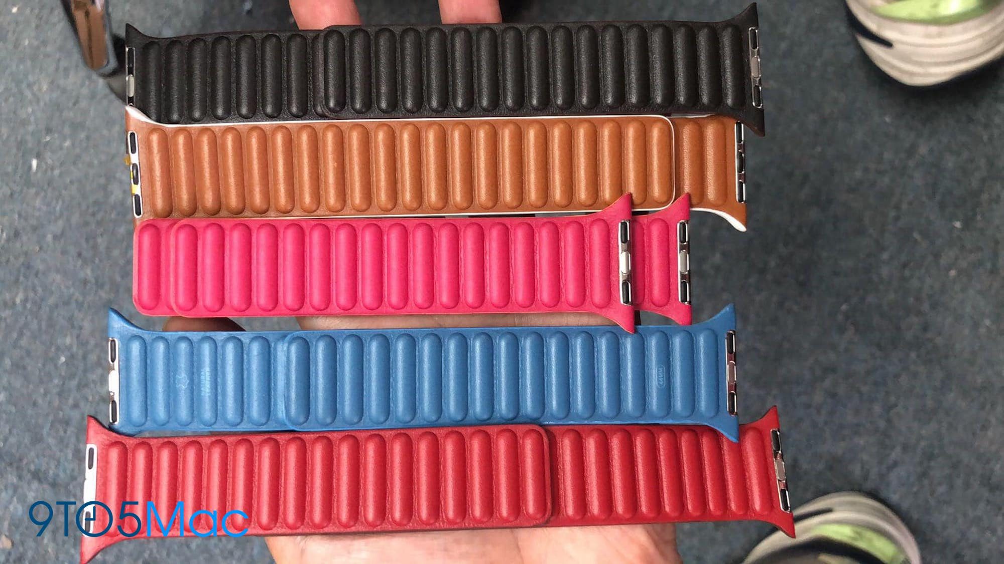 [Update: New pictures and video] Leaked images may show redesigned Leather Loop for Apple Watch