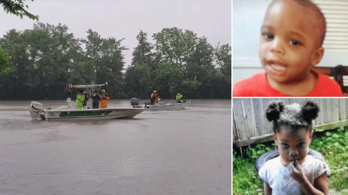 Toddler siblings found dead after wandering off hand-in-hand and falling into river