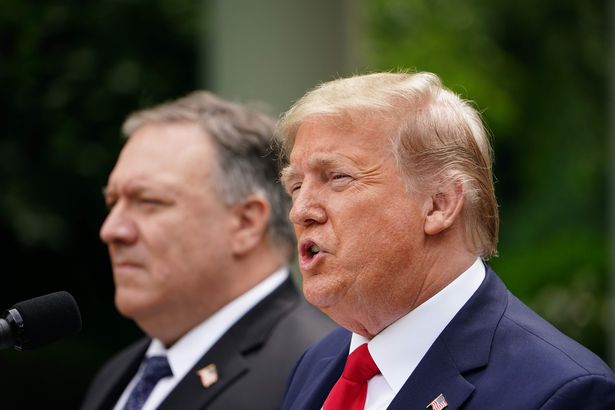 Donald Trump cuts links with WHO during extraordinary anti-China rant